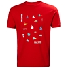 Pánské triko HELLY HANSEN SHORELINE T-SHIRT 2.0 162 red - Helly Hansen - 34222 162 SHORELINE T-SHIRT 2.0