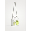 Dámská kabelka DESIGUAL SMILE IS BETTER VALDIVIA MINI 1000 BLANCO - DESIGUAL - 22SAXPAL 1000 BOLS_SMILE IS BETTER VALDI
