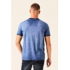 Pánské triko GARCIA mens T-shirt ss 6632 imperial blue - GARCIA - GE11006 6632 mens T-shirt ss