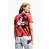 Dámské triko DESIGUAL PLSD TO MEET U MICKEY 3000 CARMIN - DESIGUAL - 22WWTK80 3000 TS_PLSD TO MEET U MICKEY