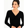 Dámská halenka Blutsgeschwister Hot Knot Lacy black 0208 - Blutsgeschwister - 001223-164-0208 Hot Knot Lacy black