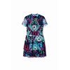 Dámské šaty DESIGUAL EXETER-LACROIX 5036 BLUE - DESIGUAL - 23SWVK33 5036 VEST EXETER-LACROIX