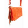 Dámská kabelka DESIGUAL ALPHA DORTMUND FLAP 7002 ORANGE - DESIGUAL - 23SAXP95 7002 BAG ALPHA DORTMUND FLAP