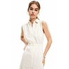 Dámské šaty DESIGUAL MOON 1001 WHITE - DESIGUAL - 23SWVW59 1001 VEST MOON