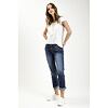 Dámské jeans CROSS N487 77 ROSE 77 DARK MID BLUE - Cross - N487 77 ROSE