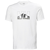 Pánské triko HELLY HANSEN NORD GRAPHIC T-SHIRT 003 WHITE - Helly Hansen - 62978 003 NORD GRAPHIC T-SHIRT
