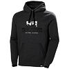 Pánská mikina HELLY HANSEN ARCTIC OCEAN HOODIE 980 EBONY MELANGE - Helly Hansen - 30361 980 ARCTIC OCEAN HOODIE