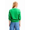 Dámská mikina DESIGUAL 24SWSK07 4089 SWEAT_JOYTA 4089 GREEN - DESIGUAL - 24SWSK07 4089 SWEAT_JOYTA