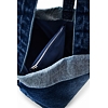 Dámská kabelka DESIGUAL DENIM PRIORI LITUANIA REVERSIBLE 5005 BLUE - DESIGUAL - 24SAXD08 5005 BAG_DENIM PRIORI LITUANIA
