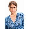 Dámská halenka DESIGUAL 24SWBW17 5000 BLUS_ZOÉ 5000 BLUE - DESIGUAL - 24SWBW17 5000 BLUS_ZOÉ