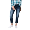 Dámské jeans TIMEZONE 17-10080-00-3014 3838 Slim NaliTZ 7/8 3838