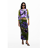 Dámská sukně DESIGUAL 25WWFK03 4010 FAL TULLEFLOWERS LACROIX 4010 GREEN - DESIGUAL - 25WWFK03 4010 FAL TULLEFLOWERS LACROIX