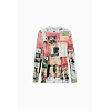 Dámský svetr DESIGUAL 25WWJF39 9019 JERS MONTREAL 9019 MATERIAL FINISHES - DESIGUAL - 25WWJF39 9019 JERS MONTREAL