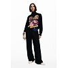 Dámský svetr DESIGUAL BIRD LACROIX Černá - DESIGUAL - 25WWJF04 2000 JERS BIRD LACROIX