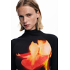Dámské zimní šaty DESIGUAL MILA Černá - DESIGUAL - 25WWVK40 2000 VEST MILA