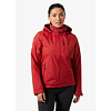 Dámská bunda HELLY HANSEN W CREW HOODED MIDL JACKET 2.0 Červená
