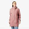 Dámský kabát HELLY HANSEN W MOSS RAIN COAT Růžová