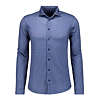 Pánská košile RAGMAN Kent collar, mulit print LS Modrá