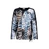 Dámské triko HAJO D Shirt Strukturware,Jerseymix Modrá - HAJO - 10612 613 D Shirt Strukturware,Jerseymix