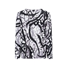 Dámské triko HAJO D Shirt RH m.Ösen+Zierbändchen Černá - HAJO - 10625 990 D Shirt RH m.Ösen+Zierbändchen