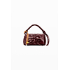 Dámská kabelka DESIGUAL RODIO NARON MINI FLAP BURGUNDY Červená