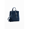 Dámský batůžek DESIGUAL CURIO DENIM SUMY MINI Modrá