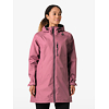 Dámský kabát HELLY HANSEN W LONG BELFAST JACKET Růžová