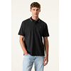 Pánské polo GARCIA mens polo ss Modrá