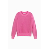 Dámský svetr DESIGUAL FINLANDIA Růžová - DESIGUAL - 26SWJF41 3175 JERS FINLANDIA