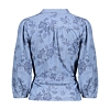 Dámská halenka Geisha Blouse chambray print Modrá - Geisha - 63160-70 635 Blouse chambray print