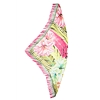 Dámský šátek DESIGUAL FOULARD SELVA BOHO 4018 KIWI - DESIGUAL - 61W54H5 4018 FOULARD_SELVA BOHO