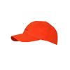 Čepice s kšiltem KERBO JEDNOBAREVNÁ 036 oranžová