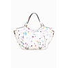 Dámská kabelka DESIGUAL BOLS ROTTERDAM MINI NEW 1000 BLANCO