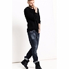 Pánské jeans HIS STANTON 9713 premium dark blue wash - HIS - 101474 9713 STANTON