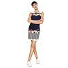 Dámské šaty DESIGUAL PRUDENCIA 5001 MARINO - DESIGUAL - 18SWVWCL 5001 VEST_PRUDENCIA