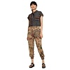 Dámské kalhoty DESIGUAL CLARIS 4092 KAKI - DESIGUAL - 19SWPW03 4092 PANT_CLARIS