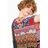 Dámská halenka DESIGUAL LIBERIA 7029 ORANGERY - DESIGUAL - 19SWBWAD 7029 BLUS_LIBERIA