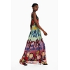 Dámské šaty DESIGUAL HELSINKI 2001 negro - DESIGUAL - 19SWVKXA 2000 VEST_HELSINKI
