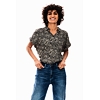 Dámské triko GARCIA ladies shirt ss 3258 smoke gray - GARCIA - S00034 3258 ladies shirt ss