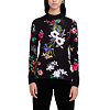 Dámské triko DESIGUAL INDIANA 2000 BLACK - DESIGUAL - 20WWTKAA 2000 TS_INDIANA