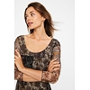 Dámské šaty DESIGUAL KERALA 6000 BROWN - DESIGUAL - 20WWVK67 6000 VEST_KERALA