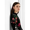 Dámské triko DESIGUAL INDIANA 2000 BLACK - DESIGUAL - 20WWTKAA 2000 TS_INDIANA