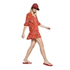Dámská halenka DESIGUAL JAVA 3036 ROJO CLAVEL - DESIGUAL - 21SWMW22 3036 TOP_JAVA