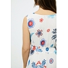 Dámské šaty DESIGUAL TAHITI 1000 BLANCO - DESIGUAL - 21SWMW11 1000 VEST_TAHITI