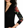 Dámský svetr DESIGUAL BUDAPEST 2000 NEGRO - DESIGUAL - 21WWJF29 2000 JERS_BUDAPEST