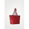 Dámská kabelka DESIGUAL BIG BIG BOMBAY 3029 ROJO OSCURO - DESIGUAL - 21WAXP07 3029 BOLS_BIG BIG BOMBAY