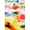 Dámský šátek DESIGUAL PLEATED FOCUS RECTANGLE 1000 BLANCO - DESIGUAL - 22SAWA05 1000 FOU_PLEATED FOCUS RECTANGL