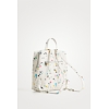 Dámský batůžek DESIGUAL VINTASPLATTER SUMMY MINI 1008 CRUDO BEIGE - DESIGUAL - 22SAKP13 1008 BACK_VINTASPLATTER SUMMY M