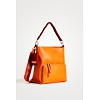 Dámská kabelka DESIGUAL HALF LOGO BUTAN 7002 ORANGE - DESIGUAL - 22SAXP37 7002 BOLS_HALF LOGO BUTAN