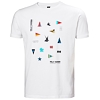 Pánské triko HELLY HANSEN SHORELINE T-SHIRT 2.0 001 WHITE - Helly Hansen - 34222 1 SHORELINE T-SHIRT 2.0